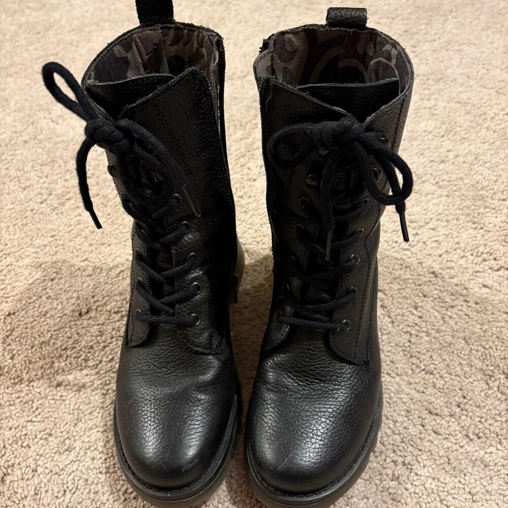 Fly London Black Boots EUC Size 36/6